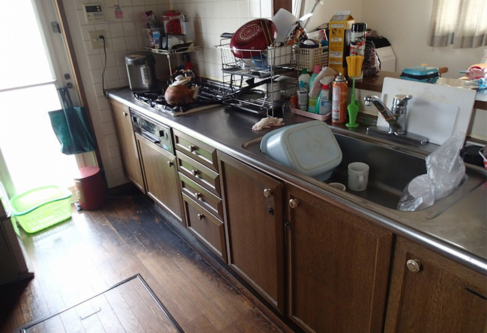 工事前｜石巻市W様邸／キッチンリフォーム事例