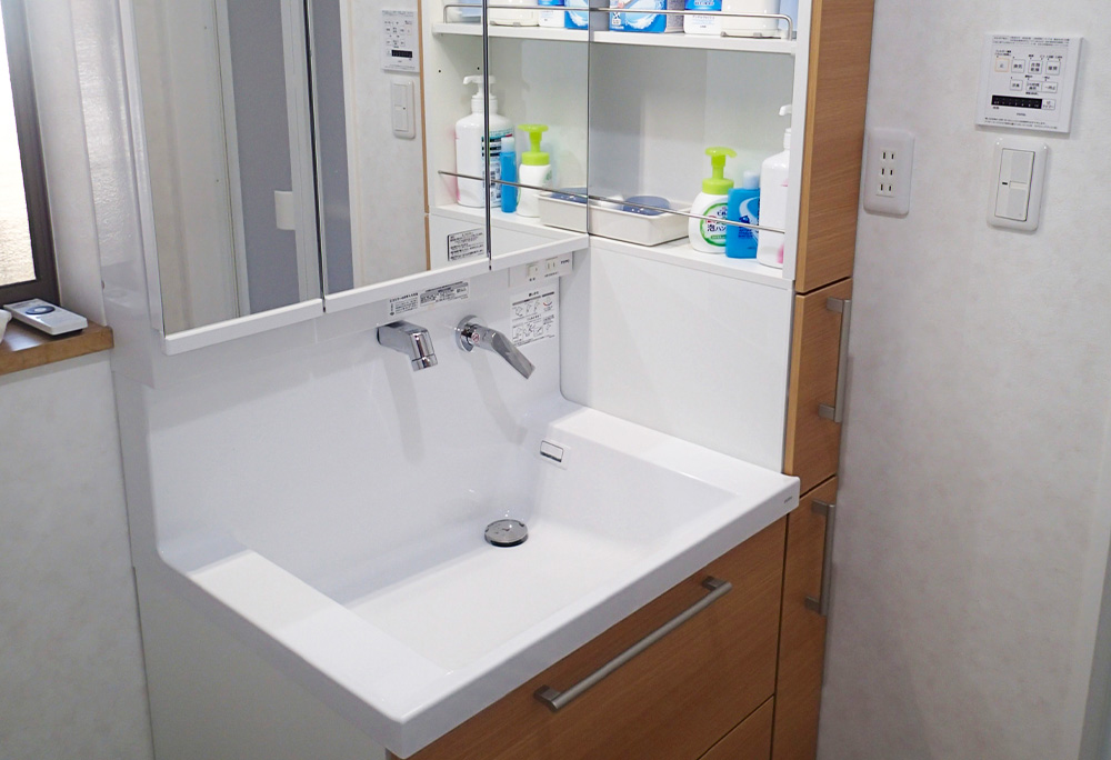 工事後｜仙台市泉区K様邸／洗面脱衣室リフォーム事例