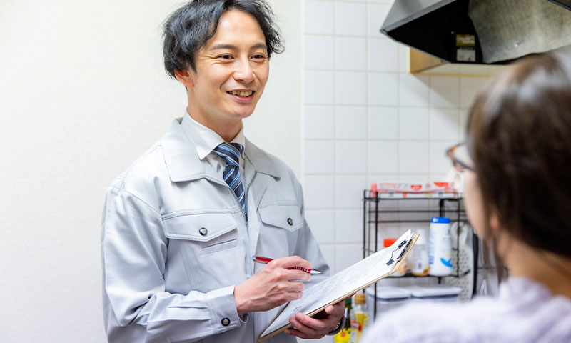 仙台の優良リフォーム工事店の現場調査