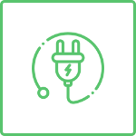 東松島市の洗面台リフォームの電気工事