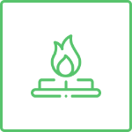 東松島市の洗面台リフォームのガス工事