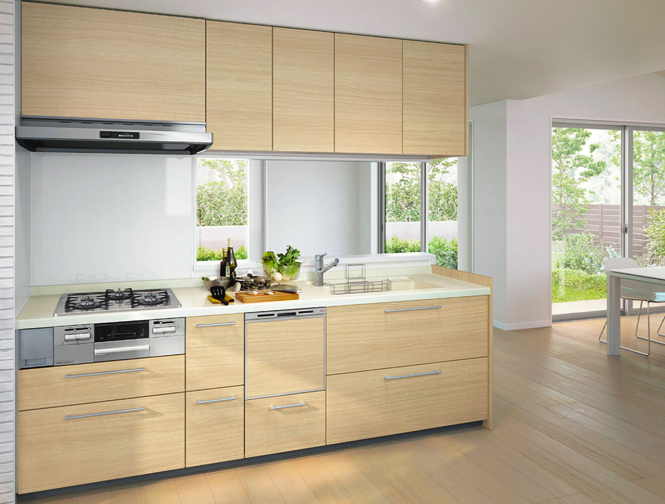 涌谷町の4点パックリフォームTOTO格安プラン（システムキッチンリフォーム）