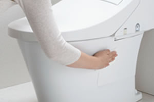 仙台の便器・便座交換工事・最安値・アメージュ・シャープなフォルム