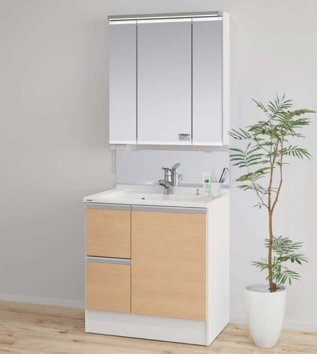 鹿児島リフォーム・洗面台が最安値交換・シーライン（リクシル）02