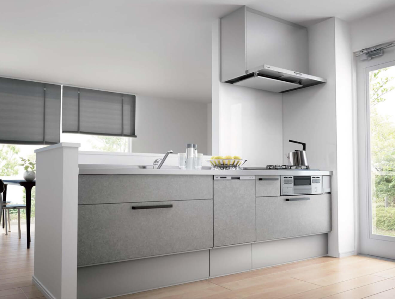 鹿児島・パナソニック・ラクシーナ・I型・間口255cm・システムキッチンリフォーム01