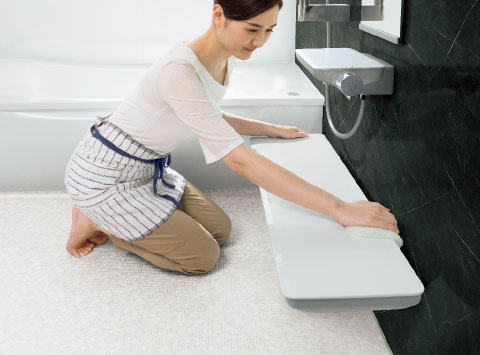 仙台（浴室・風呂）リフォーム・格安ユニットバス・人気のエブリィ機能・うつくしフロアW（ダブル）