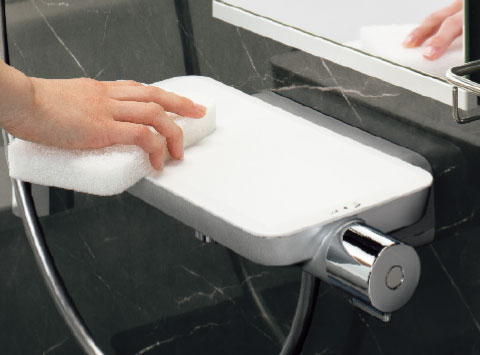 仙台・風呂リフォーム・工事費用コミコミ（特徴）スッキリ棚水栓